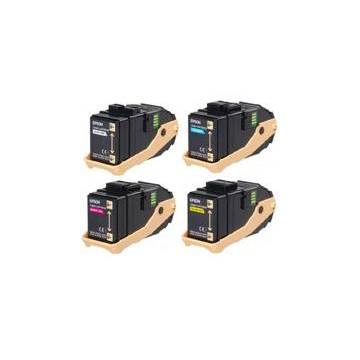 Cian reciclado para Epson Aculaser c9300 serie 7.5k s050604 Cian reciclado para Epson Aculaser c9300 serie 7.5k s050604