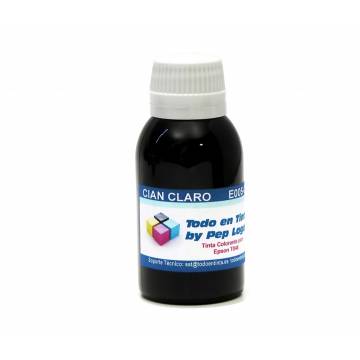 100 ml. tinta cian claro colorante para cartuchos Epson photo 100 ml. tinta cian claro colorante para cartuchos Epson photo