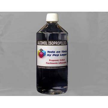 Alcohol isopropílico 1 l. Alcohol isopropílico 1 l.