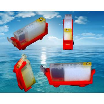 cartucho individual transparente vacio recargable para Canon sin chip cartucho individual transparente vacio recargable para Canon sin chip