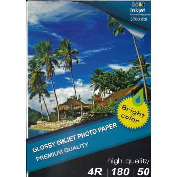 10x15 r4 high glossy inkjet photo paper 180g 50 hojas 10x15 r4 high glossy inkjet photo paper 180g 50 hojas