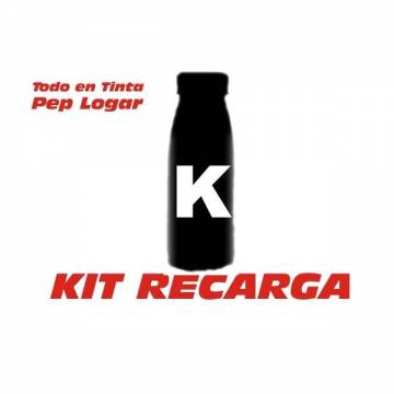 3 botellas de tóner de 70 gr. para recarga de cartucho para Oki 9002395 3 botellas de tóner de 70 gr. para recarga de cartucho para Oki 9002395