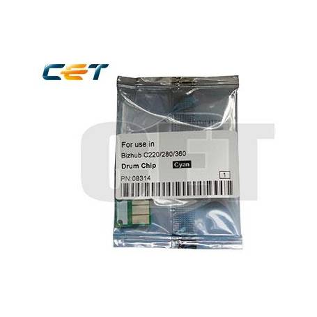 CET Drum Chip CMY Konica Minolta Bizhub C220,C280,C360