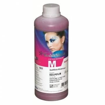 1 litro de tinta de sublimación Sublinova advanced magenta clara para plotters 42 pulgadas 1 litro de tinta de sublimación Sublinova advanced magenta clara para plotters 42 pulgadas