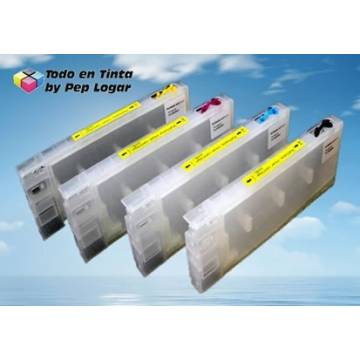 T544X 8 cartuchos recargables Stylus Pro 4000 C4 T544X 8 cartuchos recargables Stylus Pro 4000 C4