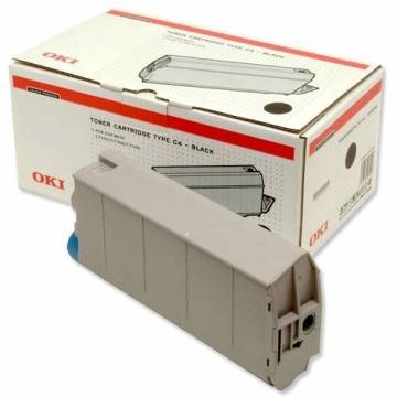 Para Oki c7100 c7300 c7350 c7500 cartucho tóner original para Oki negro Para Oki c7100 c7300 c7350 c7500 cartucho tóner original para Oki negro