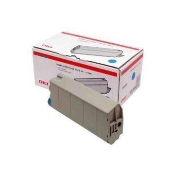 Para Oki c7100 c7300 c7350 c7500 cartucho tóner original para Oki cian Para Oki c7100 c7300 c7350 c7500 cartucho tóner original para Oki cian