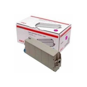 Para Oki c7100 c7300 c7350 c7500 cartucho tóner original para Oki magenta Para Oki c7100 c7300 c7350 c7500 cartucho tóner original para Oki magenta