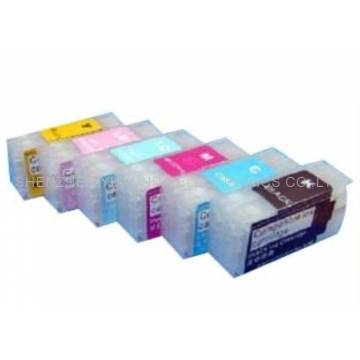 Pp100 6 cartuchos compatibles transparentes recargables sin chip Pp100 6 cartuchos compatibles transparentes recargables sin chip