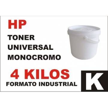Para Hp tóner monocromo universal cubo 4 kg Para Hp tóner monocromo universal cubo 4 kg
