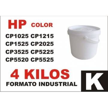 Para Hp tóner series cp1000 cp5000 negro cubo 4 kg Para Hp tóner series cp1000 cp5000 negro cubo 4 kg