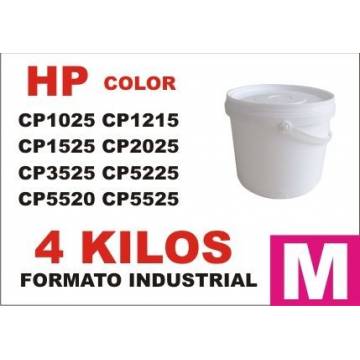 Para Hp tóner series cp1000 cp5000 magenta cubo 4 kg Para Hp tóner series cp1000 cp5000 magenta cubo 4 kg