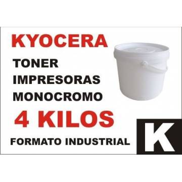 para Kyocera toner monocromo universal formato industrial 4 Kg para Kyocera toner monocromo universal formato industrial 4 Kg