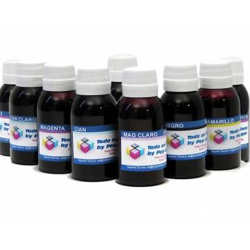 9 botellas 1 litro tinta pigmentada para plotter Epson k3 9 botellas 1 litro tinta pigmentada para plotter Epson k3