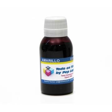 100 ml. tinta amarilla colorante para cartuchos Epson 100 ml. tinta amarilla colorante para cartuchos Epson