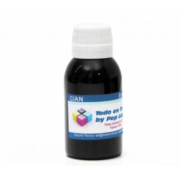 100 ml. tinta cian colorante para cartuchos Epson 100 ml. tinta cian colorante para cartuchos Epson