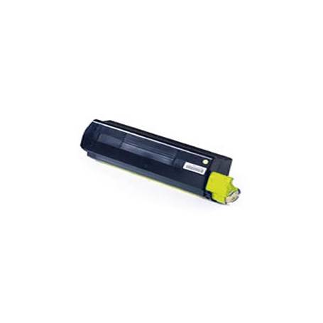 Oki C3100 C3200 C5100 C5200 C5300 C5400 C5540 cartucho reciclado amarillo 