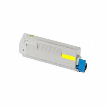 para Oki ES6410 cartucho color amarillo toner reciclado para Oki ES6410 cartucho color amarillo toner reciclado