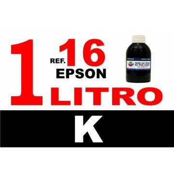 16, 16 XL botella 1 L tinta negra 16, 16 XL botella 1 L tinta negra