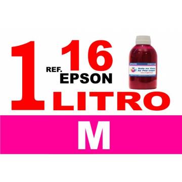Para cartuchos Epson 16 16 xl botella 1 l tinta compatible magenta Para cartuchos Epson 16 16 xl botella 1 l tinta compatible magenta