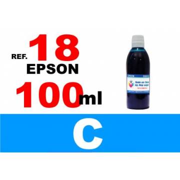 18, 18 XL botella 100 ml. tinta cian 18, 18 XL botella 100 ml. tinta cian