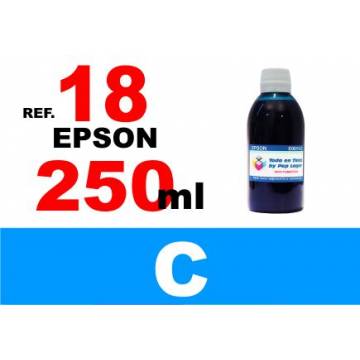 18, 18 XL botella 250 ml. tinta cian 18, 18 XL botella 250 ml. tinta cian