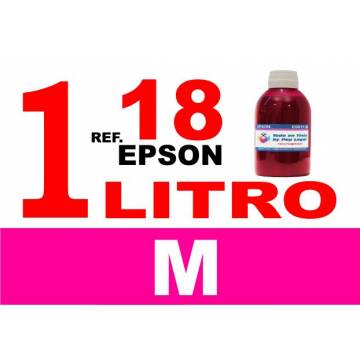 Para cartuchos Epson 18 18 xl botella 1 l tinta compatible magenta Para cartuchos Epson 18 18 xl botella 1 l tinta compatible magenta