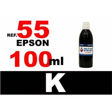 55, 55 XL botella 100 ml. tinta negra 55, 55 XL botella 100 ml. tinta negra