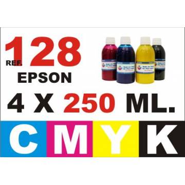 128, 129, 130 pack 4 botellas 250 ml. CMYK 128, 129, 130 pack 4 botellas 250 ml. CMYK