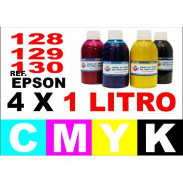 128, 129, 130 pack 4 botellas 1 L. CMYK 128, 129, 130 pack 4 botellas 1 L. CMYK