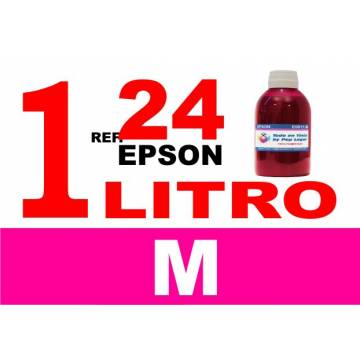 Para cartuchos Epson 24 xl botella 1 l tinta compatible magenta Para cartuchos Epson 24 xl botella 1 l tinta compatible magenta