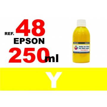 48 botella 250 ml. tinta amarilla 48 botella 250 ml. tinta amarilla
