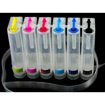Repuestos CISS juego de 6 depósitos de 100 ml. Repuestos CISS juego de 6 depósitos de 100 ml.