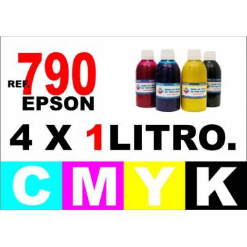 789 y 790 pack 4 botellas 1 l. cmyk 789 y 790 pack 4 botellas 1 l. cmyk
