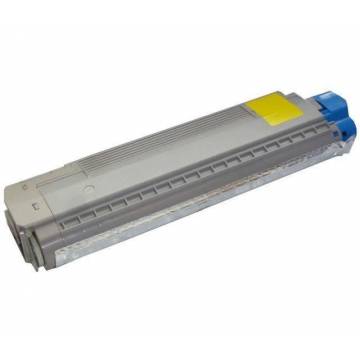 Para Oki c822 amarillo cartucho tóner reciclado 11k Para Oki c822 amarillo cartucho tóner reciclado 11k