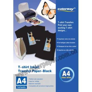 Dark t shirt transfer paper 120g m2 a4 5 hojas Dark t shirt transfer paper 120g m2 a4 5 hojas
