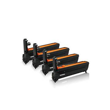 Pack 4 tambores para Oki color para Oki c5600 c5700 c5800 c5900 colores ncmy Pack 4 tambores para Oki color para Oki c5600 c5700 c5800 c5900 colores ncmy