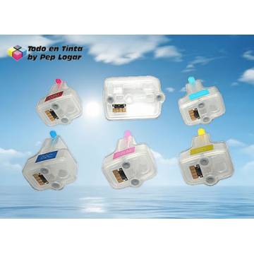 para Hp 363 Juego de 6 cartuchos recargables autoreseteables NCMACcMc para Hp 363 Juego de 6 cartuchos recargables autoreseteables NCMACcMc
