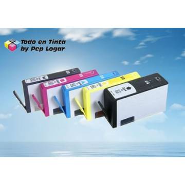 Maxi Kit Pro recarga cartuchos tinta para Hp 364XL para Hp 920 5 tintas Bpg Bk C M Y Maxi Kit Pro recarga cartuchos tinta para Hp 364XL para Hp 920 5 tintas Bpg Bk C M Y