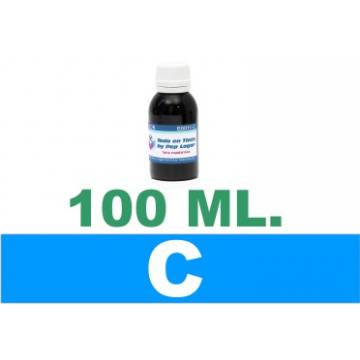 100 ml. tinta cian pigmentada especifica para cartucho para Hp 940 para Hp 951 100 ml. tinta cian pigmentada especifica para cartucho para Hp 940 para Hp 951