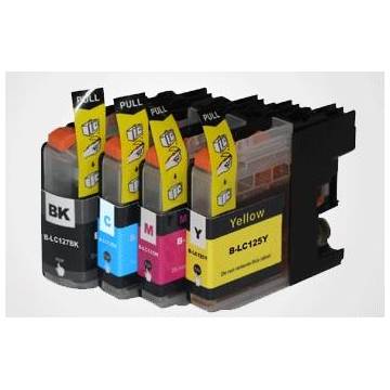 LC125XLY Brother amarillo 16ml compatible para dcp j4110w mfc j4410 j4510 j4610 j4710d LC125XLY Brother amarillo 16ml compatible para dcp j4110w mfc j4410 j4510 j4610 j4710d