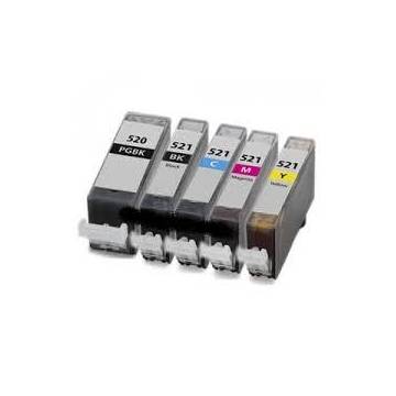 CLI-521M Magenta 10ml para Canon ip3600 ip4600 mp540 mp620 CLI-521M Magenta 10ml para Canon ip3600 ip4600 mp540 mp620