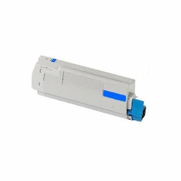 Para Oki c5800 c5900 c5550 mfp cartucho color cian tóner reciclado 6k Para Oki c5800 c5900 c5550 mfp cartucho color cian tóner reciclado 6k