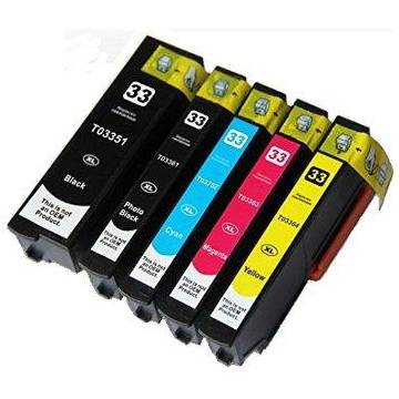 33XL negro 28ml compatible para Epson xp530 xp630 xp635 xp830 33XL negro 28ml compatible para Epson xp530 xp630 xp635 xp830