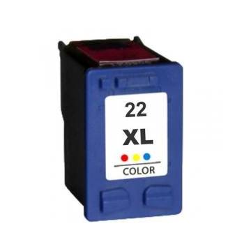 Hp 22XL 18ml reciclado para Hp f370 d1360 f2180 psc 1402 c9352ce Hp 22XL 18ml reciclado para Hp f370 d1360 f2180 psc 1402 c9352ce