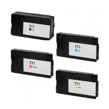 HP 711 80ml pigmentada compatible negro Hp designjet t520 t120cz133a HP 711 80ml pigmentada compatible negro Hp designjet t520 t120cz133a